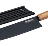 NIROSTA Santokumesser Flow Fair schwarz, 31cm