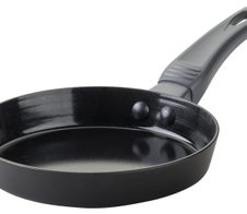 FACKELMANN mini Statement Pfanne Keramik schwarz 14 cm