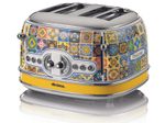 Ariete Vintage 4-Schlitz-Toaster - Positano Design