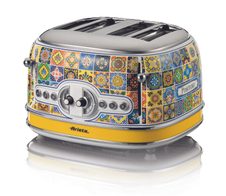 Ariete Vintage 4-Schlitz-Toaster - Positano Design