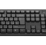 Belkin BBZ010DE Tastatur Maus enthalten Universal RF Wireless Deutsch Schwarz