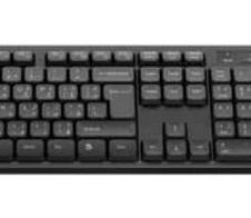 Belkin BBZ010DE Tastatur Maus enthalten Universal RF Wireless Deutsch Schwarz
