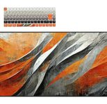 Sharkoon SKILLER SGK50 S3 Design Bundle D6 Weiß/Grau/Orange