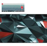 Sharkoon SKILLER SGK50 S3 Design Bundle D1 Blau/Rot