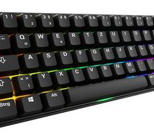 Sharkoon Tastatur Skiller SGK50 S4 Gen2 PBT kabelgebunden 60% schwarz