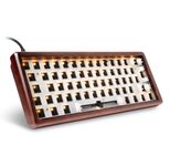 Sharkoon SKILLER SGK50 S4 Gen2 Wood Barebone holz