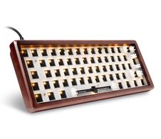 Sharkoon SKILLER SGK50 S4 Gen2 Wood Barebone holz