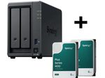 Synology Disk Station DS725+ NAS-Server + Synology Plus 3.5" SATA HDD Festplatte 12 TB (2 x 6TB)