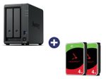Synology Disk Station DS725+ NAS-Server (2 Schächte) + Seagate Ironwolf® NAS HDD 8 TB (2x 4 TB) - 3,5 Zoll