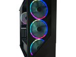 LC Power Gaming-PC Gehäuse LC-803B-ON Midi-Tower schwarz