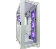 LC Power Gaming-PC Gehäuse LC-806W-ON Midi-Tower weiß