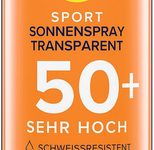 Lavozon Sport Transparent LSF 50+ Sehr Hoch Sonnenspray 200 ml