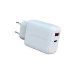 LC Power GaN-Ladegerät LC-GAN-45 USB-C/USB-A weiß