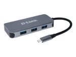 D-Link DUB-2335, 6-in-1 USB-C Hub mit HDMI/Gigabit Ethernet/Power Delivery