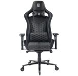 LC Power LC-GC-801BW Gaming-Stuhl, schwarz