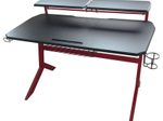 LC Power Gaming-Tisch LC-GD-1R Gaming-Tisch, schwarz/rot