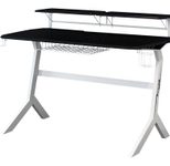 LC Power LC-GD-1W Gaming-Tisch schwarz/weiß