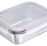 WESTMARK Frischhaltedose 7,0 cm hoch silber 1,3 l, 1 St.