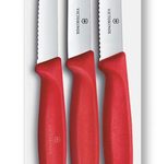 VICTORINOX Gemüsemesser Swiss Classic 11 cm, rot