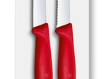 VICTORINOX Gemüsemesser Swiss Classic 8 cm, rot
