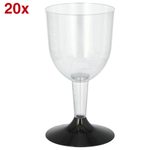 STARPAK Einweg-Weißweingläser 0,1 l, 20 St.