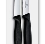 VICTORINOX Gemüsemesser Swiss Classic 11 cm, schwarz