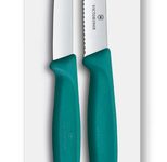 VICTORINOX Gemüsemesser Swiss Classic 11 cm, grün