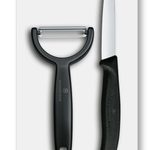 VICTORINOX Gemüsemesser Swiss Classic 8 cm, schwarz