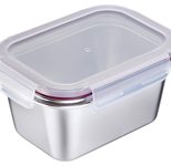 WESTMARK Frischhaltedose 9,0 cm hoch silber 1,0 l, 1 St.