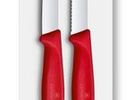 VICTORINOX Gemüsemesser Swiss Classic 8 cm, rot