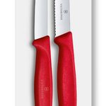 VICTORINOX Gemüsemesser Swiss Classic 11 cm, rot