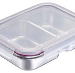 WESTMARK Frischhaltedose 5,8 cm hoch silber 450,0+280,0 ml, 1 St.