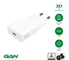 4smarts Netzladegerät PDPlug Slim 30W GaN 1C weiß