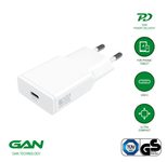 4smarts Netzladegerät PDPlug Slim 25W GaN 1C weiß