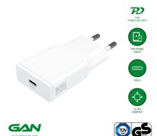 4smarts Netzladegerät PDPlug Slim 20W GaN 1C weiß