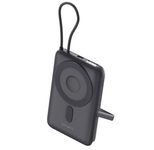 4smarts Wireless Powerbank Enterprise Pocket 10000mAh 22.5W, Qi2 ready, spacegrau