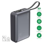 4smarts Powerbank Enterprise Compact 20000mAh 45W, spacegrau