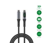 4smarts USB4 Kabel DigitCord Enterprise 240W 1,5m, schwarz