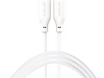 4smarts USB-C / USB-C Silikon-Kabel High Flex 60W 1,5m weiß
