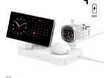 4smarts Qi2 Ladestation Trident mit Charger für Samsung Watch, weiß