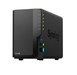 Synology DiskStation DS225+ 8TB (2x 4TB) WD Red® Plus NAS Festplatte