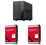 Synology DiskStation DS225+ WD Red® Plus NAS Festplatte - 4 TB, 256MB