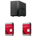 Synology DiskStation DS225+ WD Red® Plus NAS Festplatte - 8 TB, 256MB