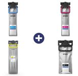 Epson Original T13L1 T13L2 T13L3 T13L4 XL - 4er Multipack cyan, magenta, gelb, schwarz