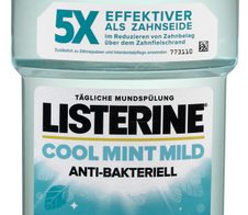 LISTERINE® COOL MINT MILD ANTI-BAKTERIELL Mundspülung 500 ml