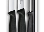VICTORINOX Küchenmesser + Sparschäler Swiss Classic silber, schwarz