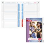 ROTH Hausaufgabenheft für clevere Faule Best Friends liniert DIN A5 104 Blätter