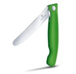 VICTORINOX Frühstücksmesser Swiss Classic silber, grün