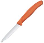 VICTORINOX Küchenmesser Swiss Classic silber, orange