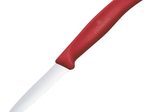 VICTORINOX Kochmesser Swiss Classic silber, rot glänzend, poliert